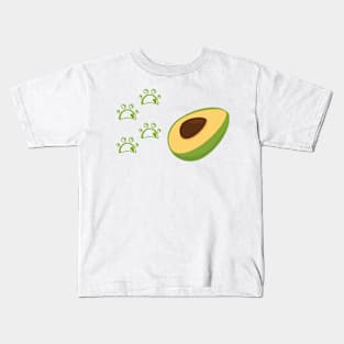 Funny Meow Avocato Cat Kids T-Shirt